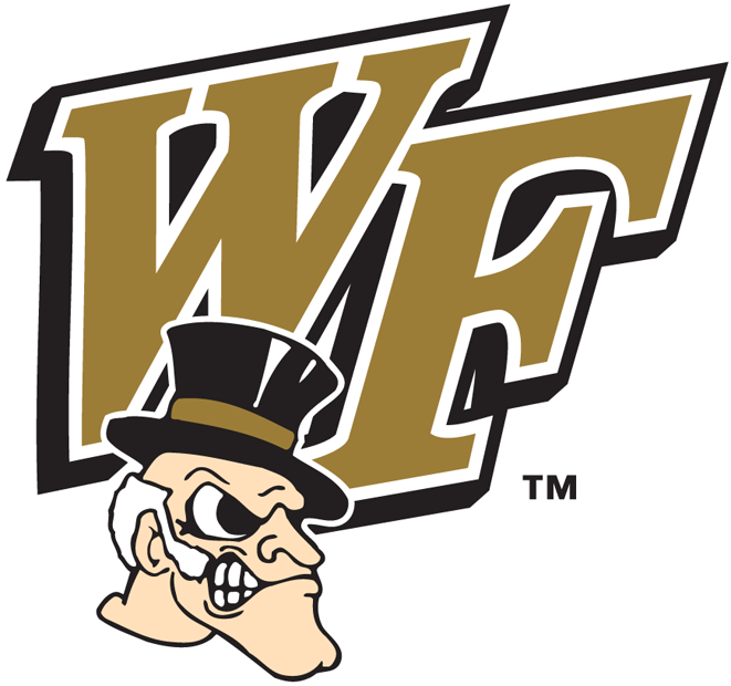 Wake Forest Demon Deacons 1993-2006 Secondary Logo iron on transfers for clothing